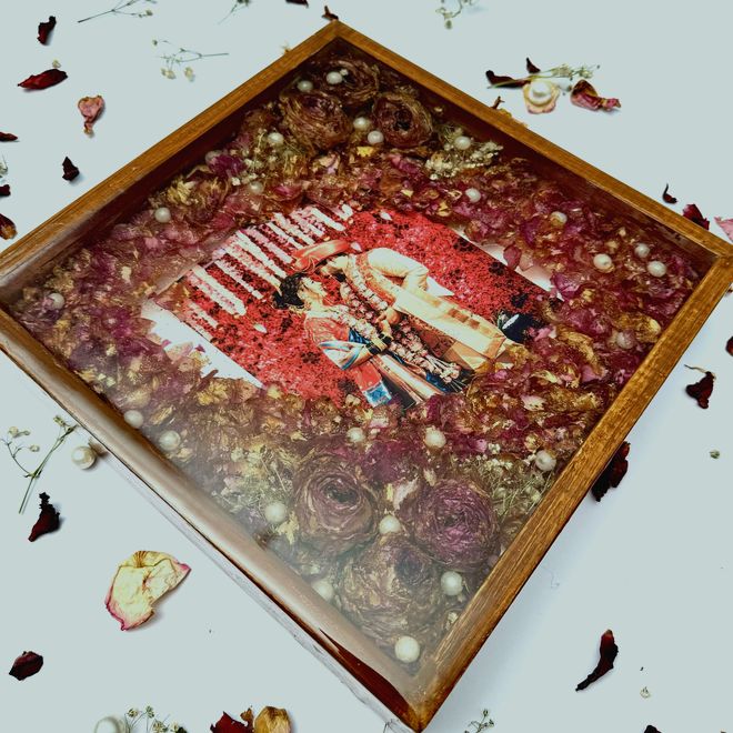 Teakwood 1 inch-15 × 18 — flower preservation by Adorable Stuff